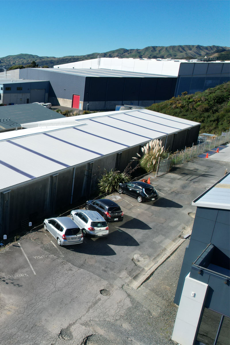Project Raihi St 2 Wellington Long Run Rooking commercial re-roof project 2